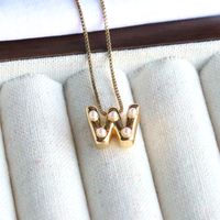 Simple Style Letter Metal Plating Gold Plated Jewelry Accessories sku image 22
