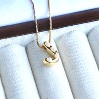 Simple Style Letter Metal Plating Gold Plated Jewelry Accessories sku image 9