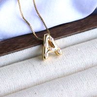 Simple Style Letter Metal Plating Gold Plated Jewelry Accessories sku image 1