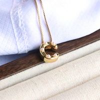 Simple Style Letter Metal Plating Gold Plated Jewelry Accessories sku image 3