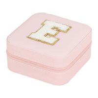 Simple Style Commute Solid Color Pu Leather Jewelry Boxes sku image 4