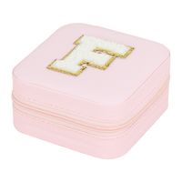 Simple Style Commute Solid Color Pu Leather Jewelry Boxes sku image 5