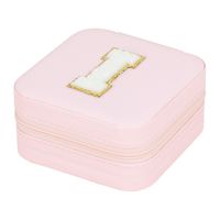 Simple Style Commute Solid Color Pu Leather Jewelry Boxes sku image 8