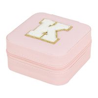 Simple Style Commute Solid Color Pu Leather Jewelry Boxes sku image 10