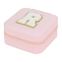 Simple Style Commute Solid Color Pu Leather Jewelry Boxes sku image 17