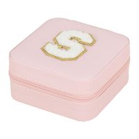 Simple Style Commute Solid Color Pu Leather Jewelry Boxes sku image 18