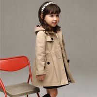 Basic Vacation Solid Color Cotton Girls Outerwear main image 3