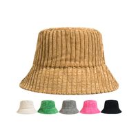 Unisex Casual Solid Color Eaveless Bucket Hat main image 1
