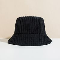 Unisex Casual Solid Color Eaveless Bucket Hat main image 2