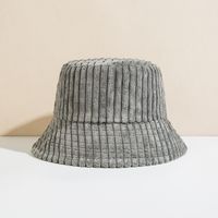 Unisex Casual Solid Color Eaveless Bucket Hat main image 3