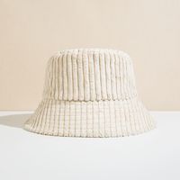 Unisex Casual Solid Color Eaveless Bucket Hat main image 5