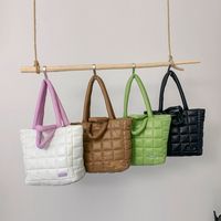 Women's All Seasons Cloth Solid Color Streetwear Square Zipper Handbag main image 1