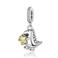 Cute Basic Tortoise Heart Shape Copper Plating Inlay Zircon Jewelry Accessories sku image 3