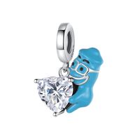 Mignon De Base Tortue Forme De Cœur Le Cuivre Placage Incruster Zircon Bijoux Accessoires sku image 16