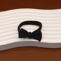 Simple Style Solid Color Bow Knot Cloth Bowknot Hair Tie sku image 1