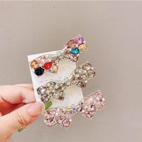 Vintage Style Bow Knot Alloy Plating Hair Clip main image 3