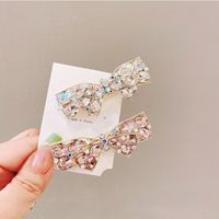 Vintage Style Bow Knot Alloy Plating Hair Clip main image 4