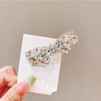 Vintage Style Bow Knot Alloy Plating Hair Clip sku image 1