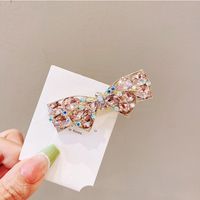 Vintage Style Bow Knot Alloy Plating Hair Clip sku image 2
