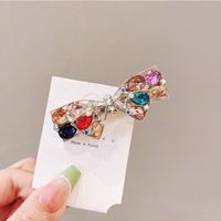 Vintage Style Bow Knot Alloy Plating Hair Clip sku image 4