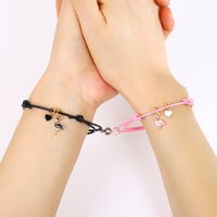 Classic Style Flamingo Rope Handmade Couple Bracelets main image 5