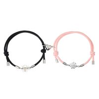 Style Classique Araignée Corde Fait Main Tresser Coupler Unisexe Bracelet sku image 4