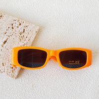 Vacation Sweet Commute Color Block Pc Resin Square Full Frame Glasses sku image 1