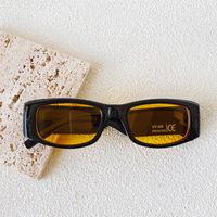 Vacation Sweet Commute Color Block Pc Resin Square Full Frame Glasses sku image 6