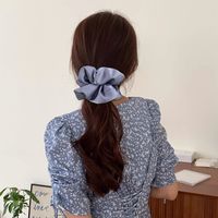 Simple Style Solid Color Cloth Hair Tie main image 1