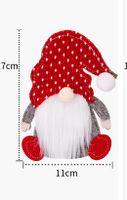 Christmas Cartoon Style Santa Claus Cloth Holiday Daily Decorative Props sku image 2