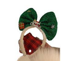 Classic Style Bow Knot Cloth Patchwork Hair Band main image 4