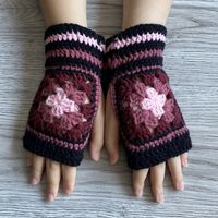 Women's Classic Style Color Block Gloves 1 Pair main image 5