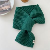 Women's Simple Style Solid Color Polyester Scarf sku image 2