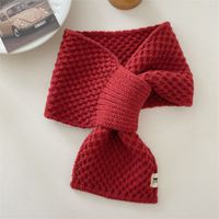 Women's Simple Style Solid Color Polyester Scarf sku image 8