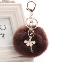 Sweet Human Metal Women's Bag Pendant Keychain sku image 14