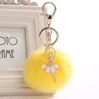 Sweet Human Metal Women's Bag Pendant Keychain sku image 15