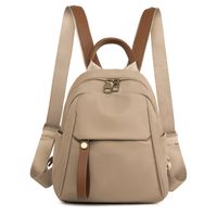 Solid Color Casual Travel Women's Backpack sku image 4