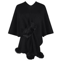 Women's Casual Simple Style Solid Color Polyester Shawl sku image 4