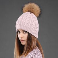 Women's Casual Simple Style Solid Color Eaveless Wool Cap sku image 1