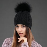 Women's Casual Simple Style Solid Color Eaveless Wool Cap main image 5