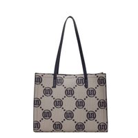 Women's Medium All Seasons Pu Leather Printing Vintage Style Classic Style Square Zipper Tote Bag main image 4