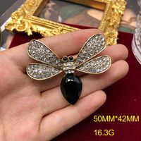 Simple Style Bee Alloy Inlay Rhinestones Women's Brooches main image 2