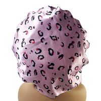 Women's Casual Simple Style Leopard Bowknot Eaveless Beanie Hat main image 4