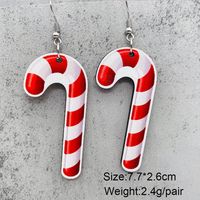 1 Pair Cute Doll Candy Wood Ear Hook sku image 7