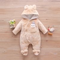 Classic Style Solid Color Bejirog Polyester Baby Rompers sku image 13