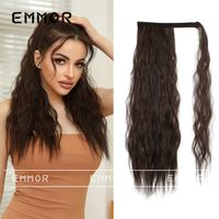Women's Simple Style Holiday High Temperature Wire Ponytail Wigs main image 3