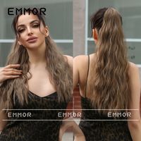 Women's Simple Style Holiday High Temperature Wire Ponytail Wigs sku image 7