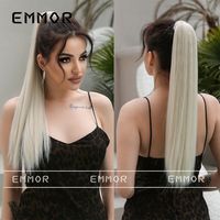 Women's Simple Style Holiday High Temperature Wire Ponytail Wigs sku image 19