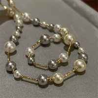 Simple Style Geometric Pearl Plating 18k Gold Plated Women's Necklace main image 5
