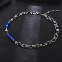 Hip-Hop Geometric Color Block 304 Stainless Steel Polishing 18K Gold Plated Unisex Necklace main image 5
